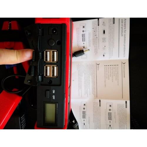 Start 6L Petrol 4L Diesel-80000mah Car Jump Starter 1000A Peak Car Battery Power Pack 12V Auto Charger Portable Starting Device