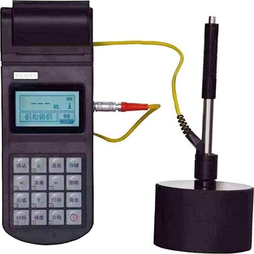 SHL-160 Digital Portable Leeb Hardness Tester Meter SHL160 Measuring Direction for HL, HB. with Built-in Thermal Printer
