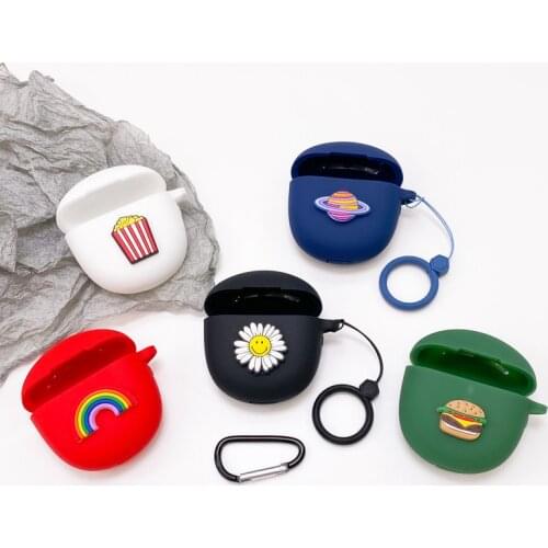 Cartoon Silicone Case For Realme Buds Air Pro Wireless Bluetooth Earphone Case For Realme Buds Air2 Protective Headphone Fundas