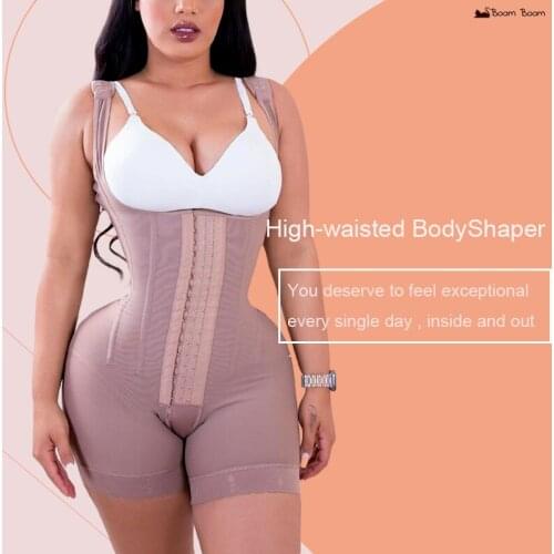 Womens High Double Compression Garment Tummy Control Adjustable Skims BBL Post Op Surgery Supplie Fajas Colombianas