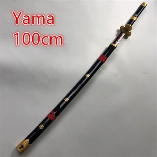 100cm SSR Yama magic sword Weapon Cosplay Armed Katana Espada Wood Ninja Knife Samurai Sword Prop Toys For Teens