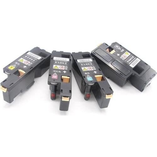 4Pcs CP105 CM205 Color Toner Cartridge Compatible Fuji Xerox Docuprint CP215 CP215W CM215f CM215fw CM215b CP105b CP205 CM205fw