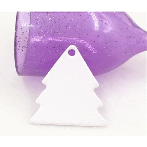 500Pcs/Lot Lovely Tree Shape Round Paper Hang Tags For Great Event Holiday Gifts Bags Supplies Packing Price Tag Note Cake Label