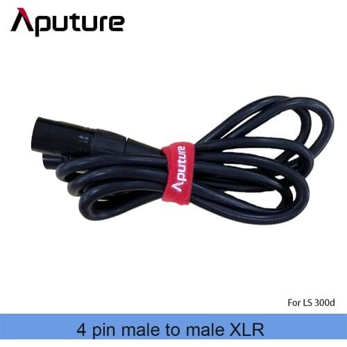 Aputure 4 Pin Male to Femal XLR for LS C300d