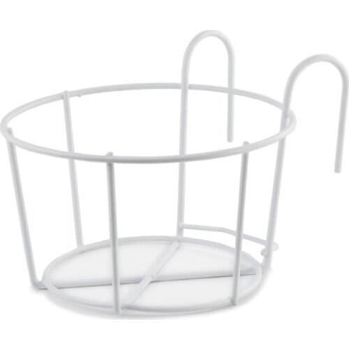 Flower Pot Rack Hanging Plant Racks Metal Garden Tool For Home Decor With Hook Iron Art Indoor Outdoor Planter Flowerpot Bracket