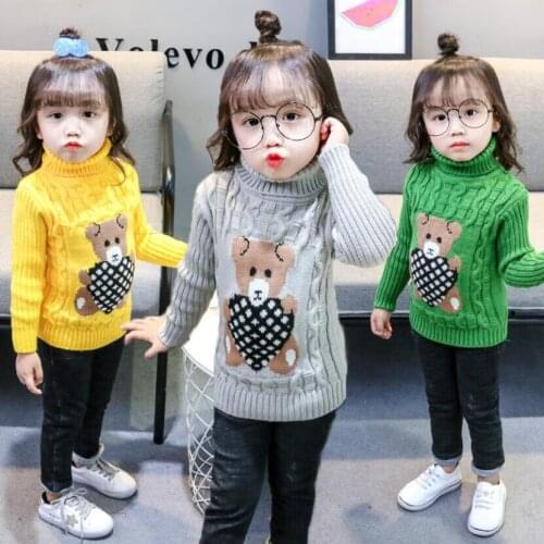 New born spring clothes infant cartoon ainimal pullovers 1-4T baby sweaters bottoming wear shirt baby boys girls knitted sweater