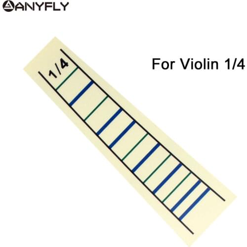 Violino Fretboard Sticker/ Tape 1 Pcs 1/4 Fiddle Finger Guides Marker Fretless Stikers For Sale