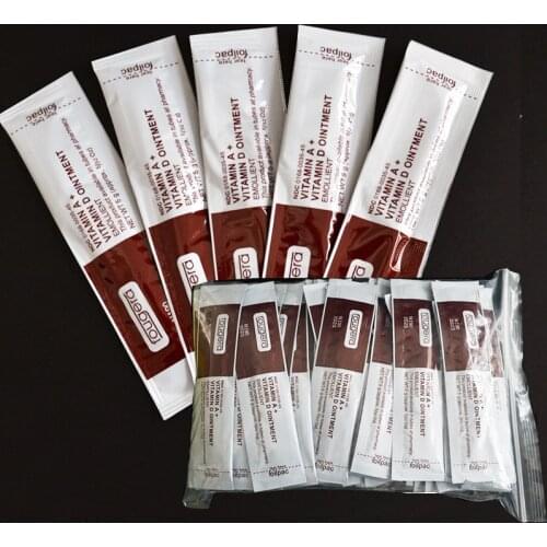 100Pcs Fougera Vitamin Ointment A&D Anti Scar Tattoo Aftercare Cream for Tattoo Body Art Permanent Makeup Tattoo Supplies