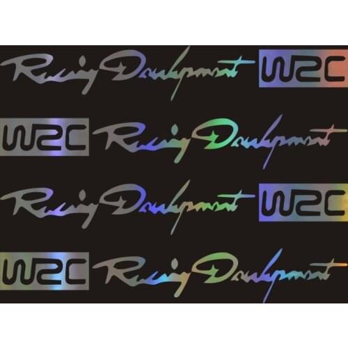 2*12cm Funny Tiger Car Body Sticker Car Cartoon Vinyl Sticker Reflective Car Decal Wholesale Car Styling Accessories Stickers