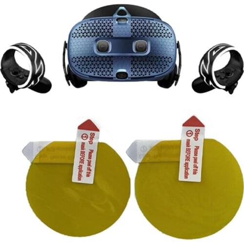 4pcs VR Headset Screen Protective Lens Film for HTC Vive Cosmos/ Vive Pro VR Accessories Anti-scratch Clear Lens Cover Film