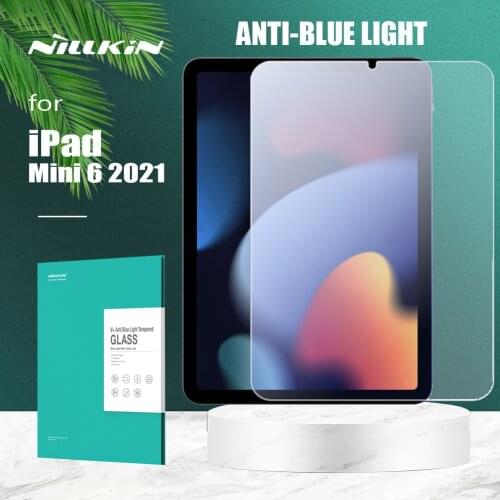 For Apple iPad Mini 6 2021 Glass Nillkin V+ 2.5D Ultra-Thin Anti-blue light Tempered Glass Screen Protector for iPad Mini 6 2021