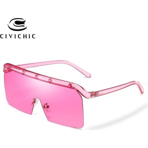 Chic Sunglasses Women Semi Rimless Eyewear Anti Dust Sunscreen Goggles UV400 Glasses Men Eye Blinkers Windproof Oculos NG4143