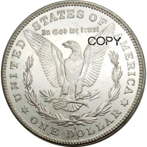 United States 1 Dollar Morgan Dollar 1921 1921 S 1921 D Brass Plated Silver Copy Coins Can Choose Any Year
