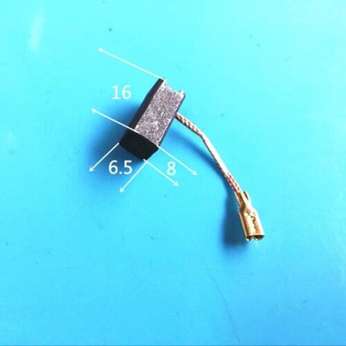 10pcs GWS7-100 7-125 720 angle grinder E74 carbon brush electric brush 6.5x8x16mm