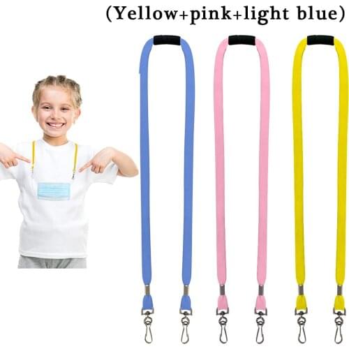 3pcs Face Mask Lanyard With Safety Breakaway Quick Release Break Away Clasp Facemask Holder/Hanger & Ear Saver Clips For Adults