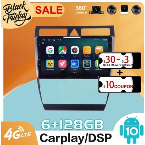 Android 10 6G+128GB for Audi A6 C5 1997 2004 Car GPS Navigation Auto Radio Stereo Video Multimedia Player Carplay Head Unit