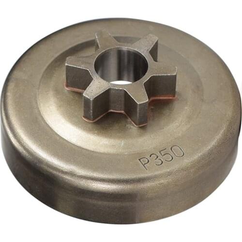 3/8 Inch 6T Pitch Clutch Drum Sprocket for Partner 350 351 352 370 371 390 420 Chainsaw