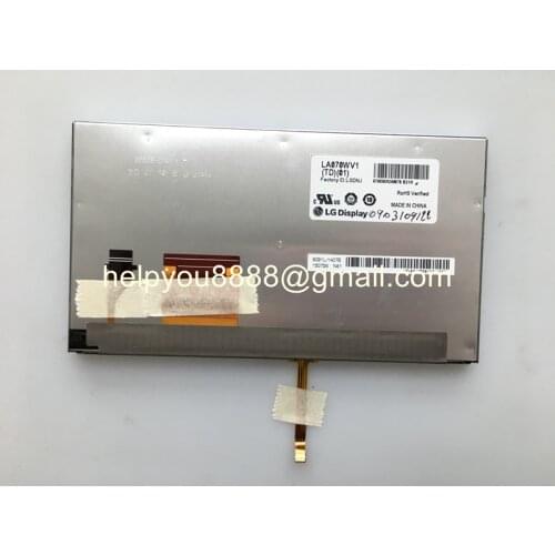 Free shipping Original L&G 7Inch LCD display LA070WV1 TD01 LA070WV1-TD01 With touch screen for Car DVD GPS navigation Audio