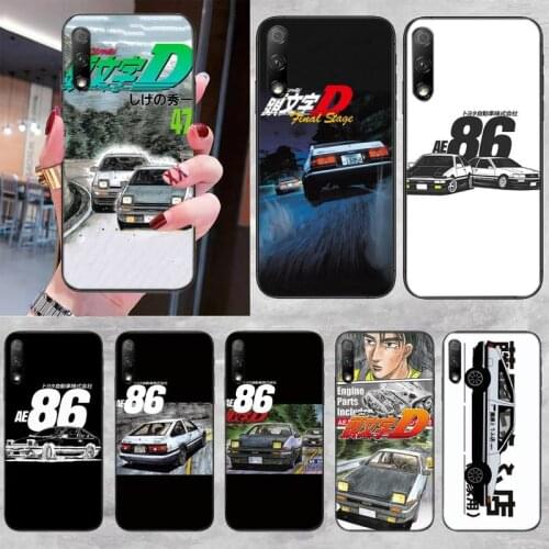 Phone Case For Huawei P20 30 40 Pro Mate 20 30 40 Pro Honor 9x 10 30lite Y62019 Japan Initial D AE86 Car