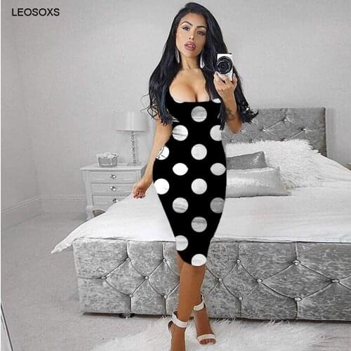 Summer Womens Dress 2021 Suspender Open Back Mid Length Elastic Sexy Buttock Tight Dress Nightclub Party Outfit