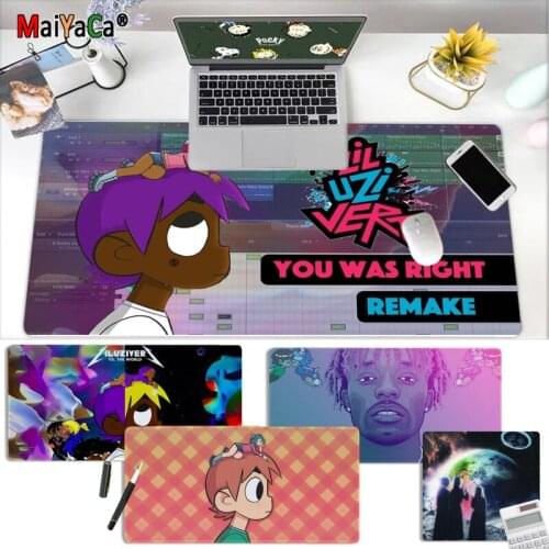 MaiYaCa Rapper Lil Uzi Vert gamer play mats Mousepad Speed/Control Version Large Gaming Mouse Pad
