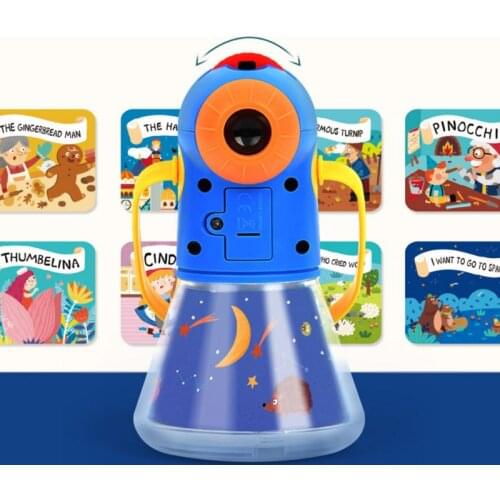 Multi-function Story Projector Children Sleeping Night Light Projection Lamps XX9E