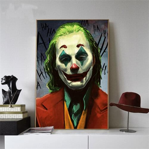 Joker Cuadros Man Prints Family Canvas Paintings Wall Posters Home Decor Wall Pictures for Kitchen Room Quadros Decoration Gifts