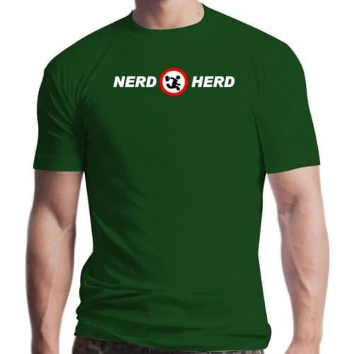 New T-SHIRT NERD HERD tv series chuck bartowski T1114 Cool Casual pride t shirt men Unisex 2021 Fashion tshirt Loose Size top