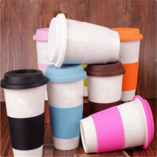 Silicone Insulation Leakproof Cup Lid Heat Resistant Anti-Dust Cup Cover Kitchen Tea Coffee Sealing Lid Caps Home Supplies