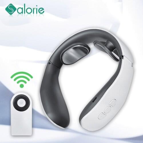 Smart massager Electric Neck massage apparatus Pulse Back Far Infrared Shoulder Pain Relief Tool Health Care Relaxation Cervical