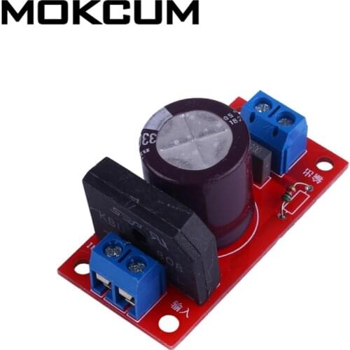 AC18V 8A Rectifier Power Amplifier AC to DC Rectifier Filter Power Supply Board With Red LED Indicator