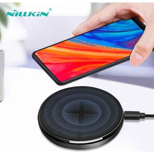 NILLKIN 10W Qi Wireless Charger For Xiaomi Mix 2s 3 Mobile Phone Chargers For Huawei P30 Mate 20 Pro Mini Wireless Charging Pad