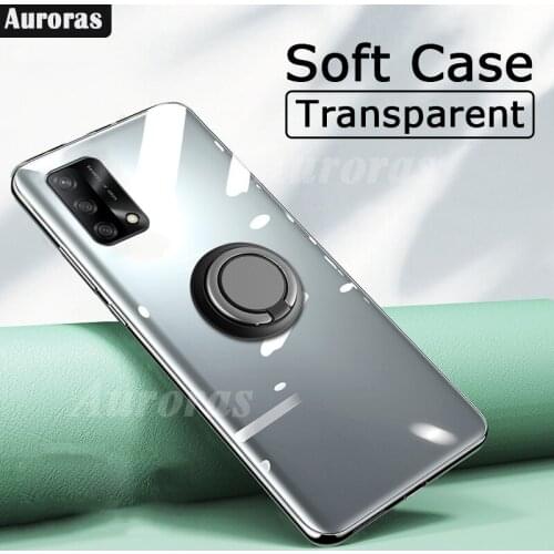 Auroras For Realme GT Master Edition Case Full Protection Shockproof Soft Silicone Matte Cover For Realme GT 5G Ring Holder