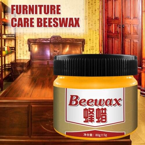 Wood Seasoning Beewax Wood Care Wax Wood Maintenance Cleaning Polished Waterproof Wear-Resistant Wax Furniture Care