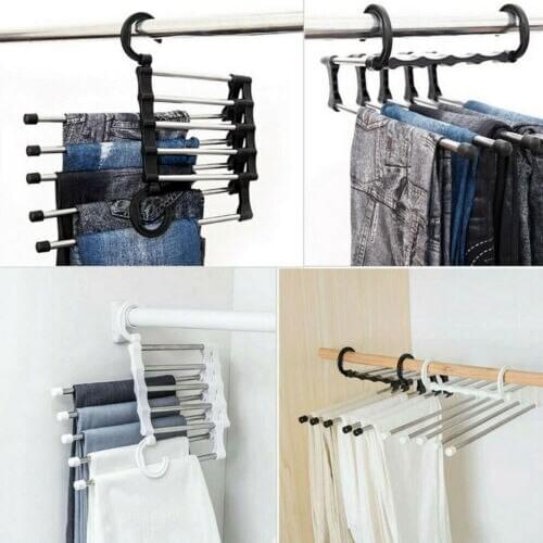 Home Fashion Hangers Multi Functional Space Saving Wear Resistant and Durable Daily Clothes Stand