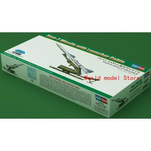 HobbyBoss 82933 1/72 Scale Sam-2 Missile with Launcher Cabin Assembly Model Kit