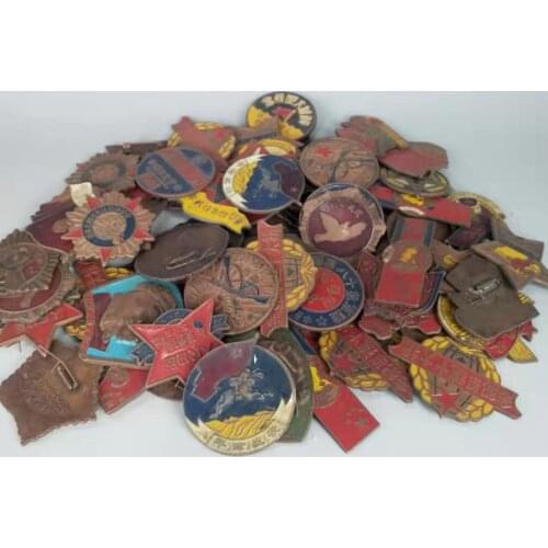 Collectibles Chinese Copper Medals,1900-1970s different medal,Random 20 Pieces