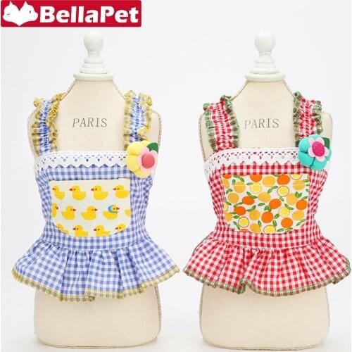 Cute Dog Clothes Dress Luxury Designer Dogs Clothes for Small Dog Accessories Pet Product Luxury French Bulldog Clothes Pug