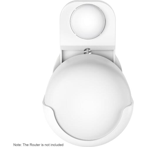 Outlet Wall Mount Holder Only for Google Nest WiFi Router Easy Installation and No Cord Clutter Holder Bracket No Screws, White