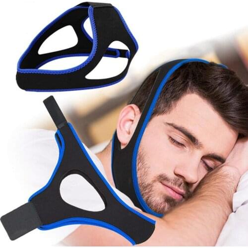 Snore chin protection belt Triangle snoring belt drag chin thin face pressure snoring Headband
