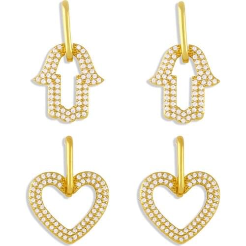 Серьги-гвоздики QITIS China At AliExpress