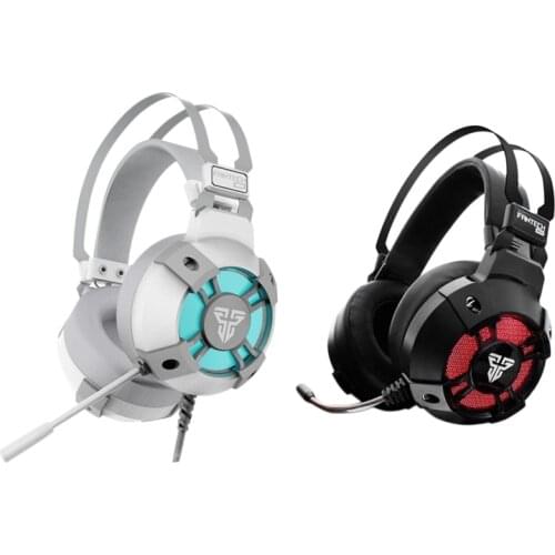 FANTECH HG11 USB Headset Noise Reduction Earphone Game Luminescence Voice Headset 7.1 Channels Headset for Office