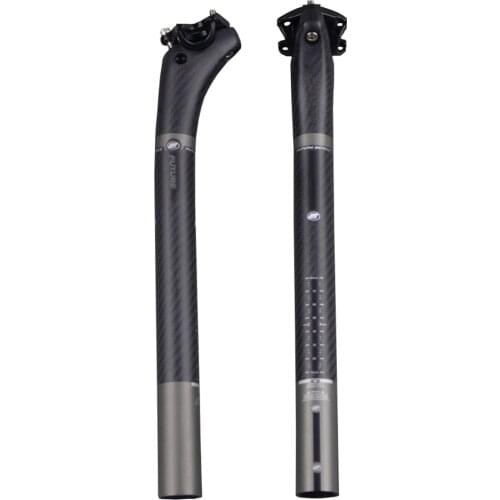 2020 Full Carbon Fiber Bicycle Seatpost Superlight MTB Road Bike Cycling Seat Post Parts 27.2/30.8/31.6 x 400 MM