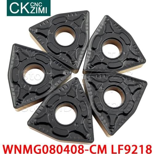 WNMG080408-CM LF9218 WNMG 080408 CM LF9218 carbide inserts External Turning Tools WNMG CNC metal lathe tools finishing for steel