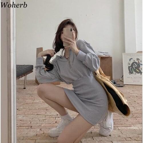 Модные обтягивающие платья Woherb China At AliExpress