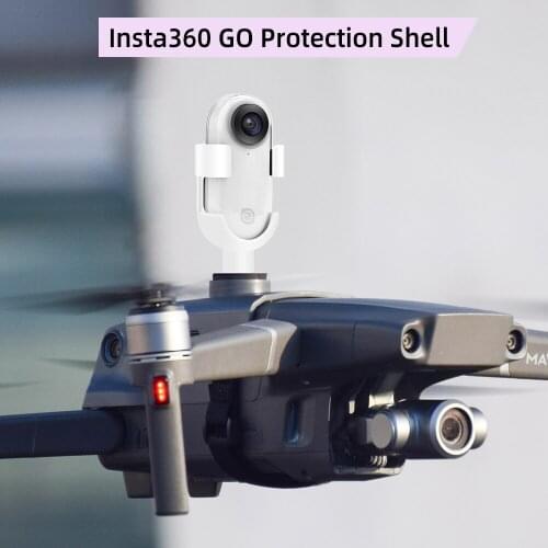 For Insta360 GO Protection Shell Base MAVIC Fill Light Bicycle Bracket Extension Rod Tripod Car Bracket Backpack Clip