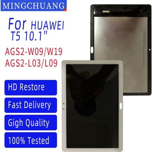 10.1" Original Lcd For Huawei MediaPad T5 AGS2-L09 AGS2-W09 AGS2-L03 AGS2-W19 LCD Display Touch Screen Digitizer Assembly