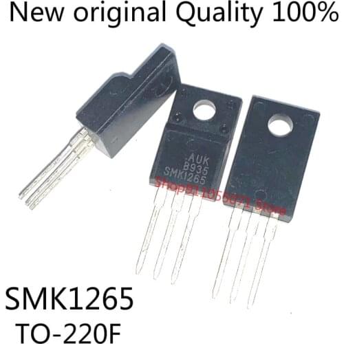 10PCS/LOT SMK1265 TO-220F 650V 12A New spot hot sale