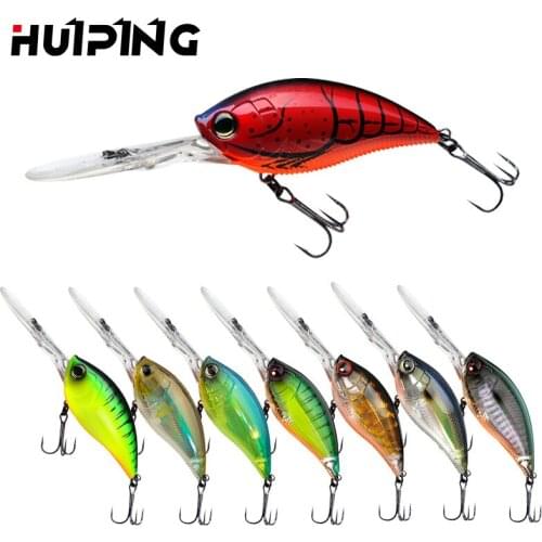 11.4cm 21g TOP Fishing lures floating crank bait deep diver bait lure High Quality Hard Baits professional Action Wobbler