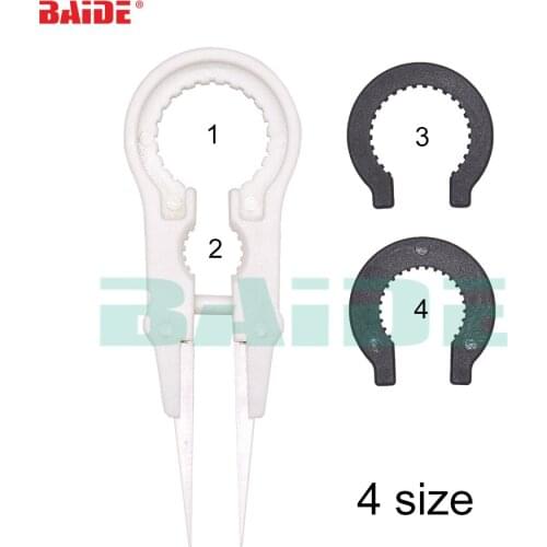 3 in 1 Heat Resistant Weezer Multifunctional Steam Vaper Ceramic Insulation Head Tweezers Forceps for E-cigarette 100pcs/lot